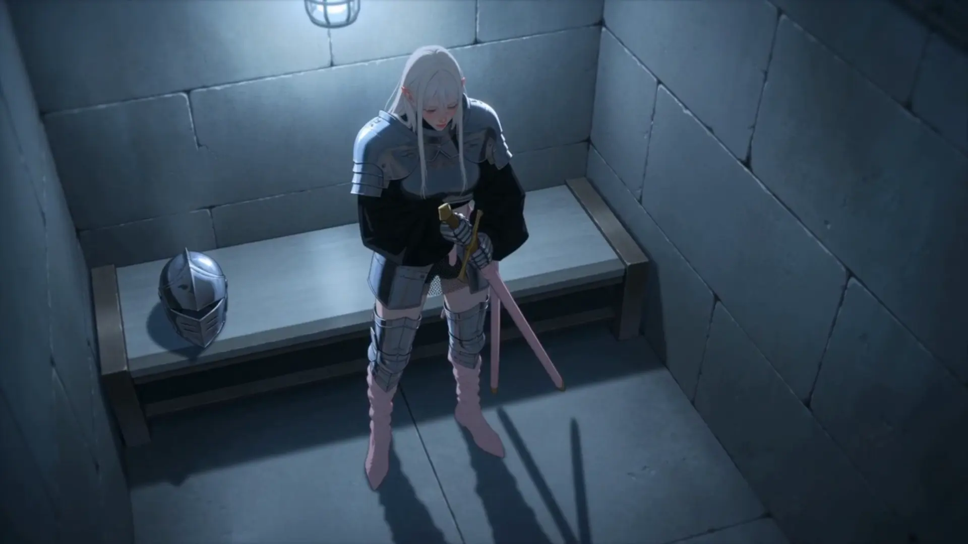 ONE LAST BATTLE production still 1