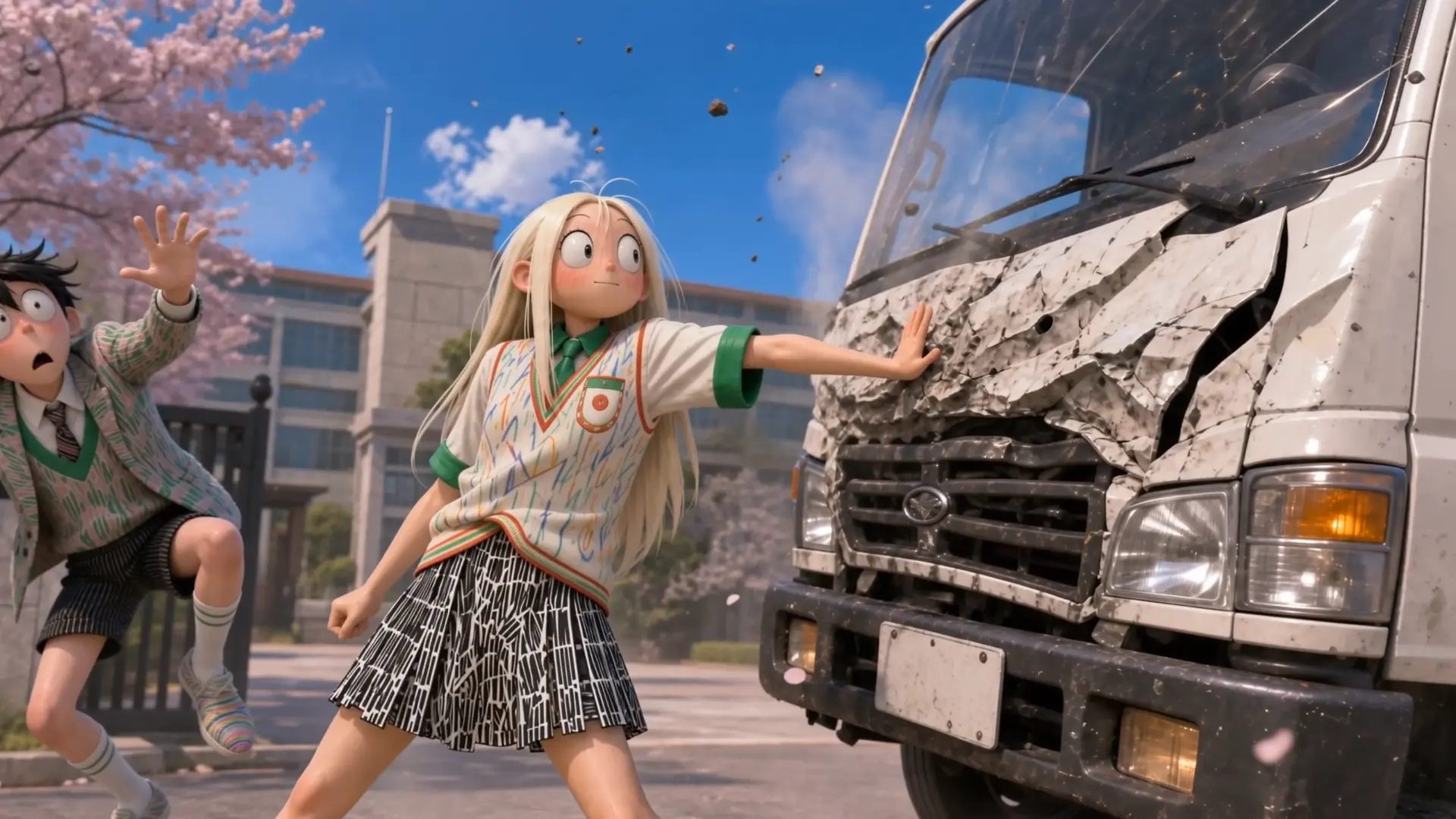 Super Shy Girl🫣 production still 3
