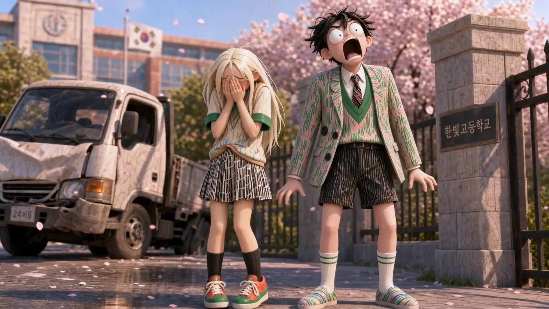 Super Shy Girl🫣 production still 4