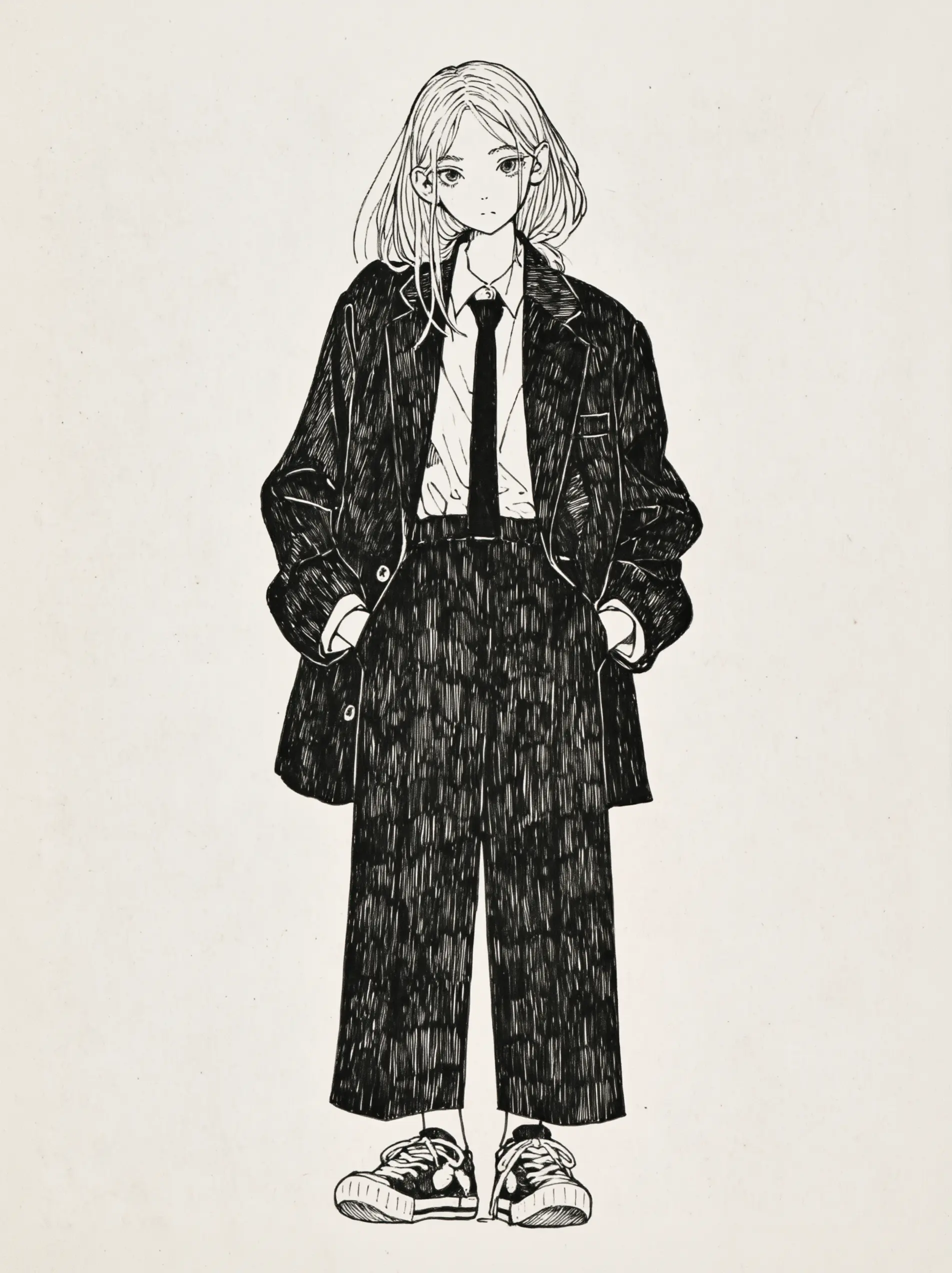 Front View Of Girl